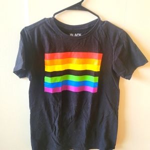 Blackmatter Gay Pride Flag Equality T-shirt LGBT Hot Topic Men's Size XS